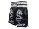 Lumpinee Short Boxe Thai Noir : LUM-038-Noir